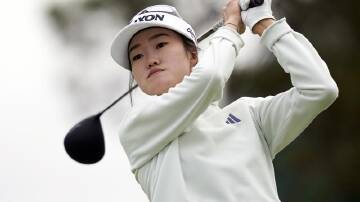 Australian Grace Kim is the runaway leader after the second round of the LA Championship. (AP PHOTO)