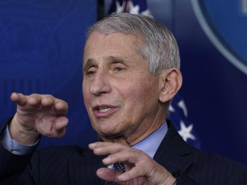 Dr Anthony Fauci says coronavirus vaccines can be modified to account for new variants of the virus