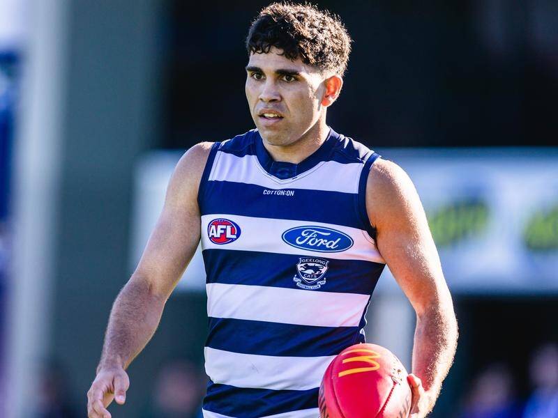 Tyson Stengle has made an impressive start to his Cats career, kicking 20 goals in 10 games.