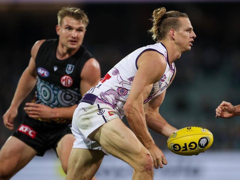 Fremantle are unsure if Nat Fyfe will face Collingwood as he recovers from a shoulder injury.