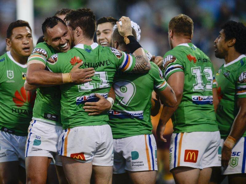 Canberra have had plenty to celebrate after nine wins from 14 NRL games this season.