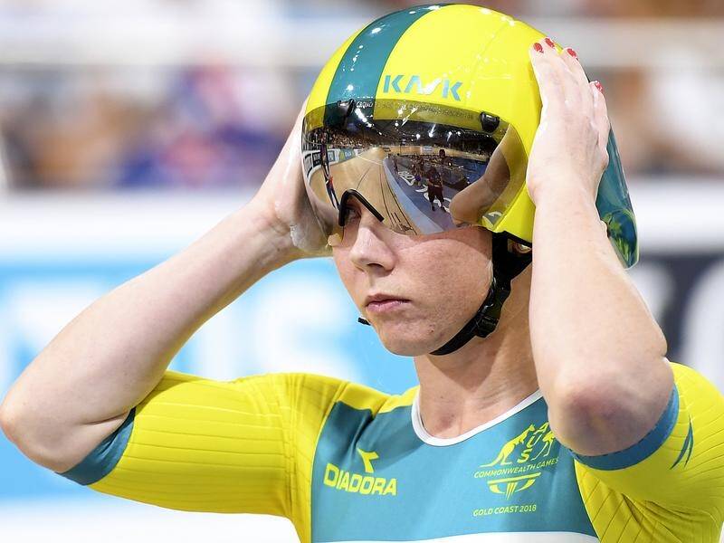 Kaarle McCulloch is one of many cycling veterans affected by the Olympics delay, Anna Meares says.