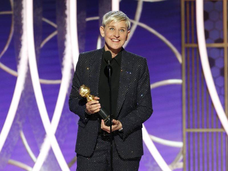 Ellen DeGeneres says she is "feeling fine" after testing positive for the coronavirus.