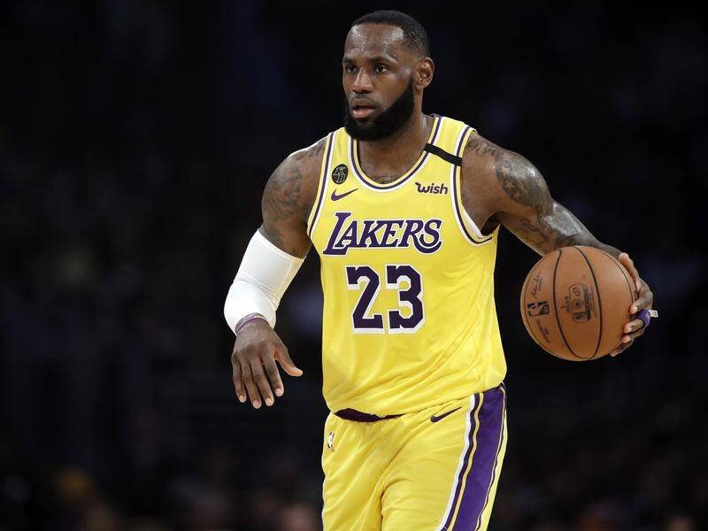 LeBron James is keen to return to NBA action with the Western Conference leading Los Angeles Lakers.