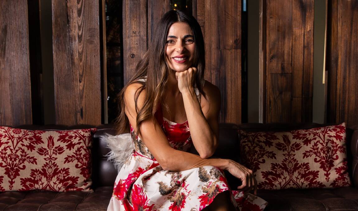 WHAT'S COOKING?: Actor, writer, opera singer and celebrity home cook Silvia Colloca on life, love and living in the northern beaches. Picture: Geoff Jones