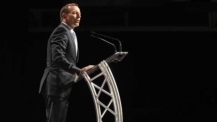"If she [Julia GIllard] wants to take offence, of course I'm sorry about that. And if she would like me to say sorry, I'm sorry" ... Tony Abbott.