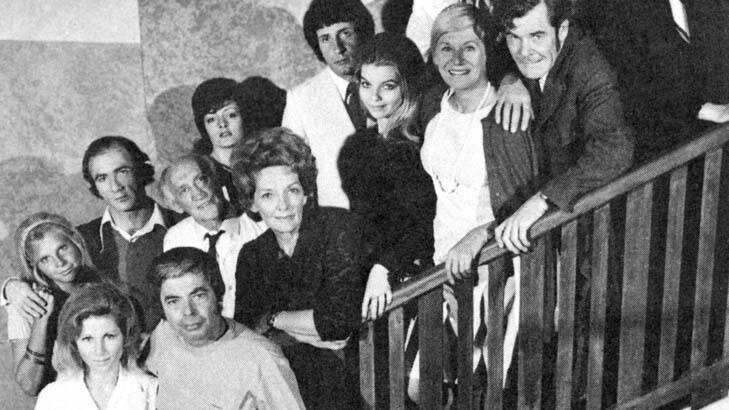 The cast of the TV show <i>Number 96</i>.