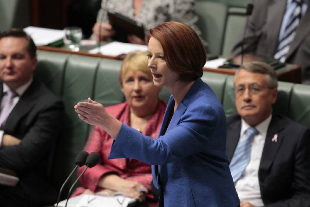 Julia Gillard. Photo source:Fairfax